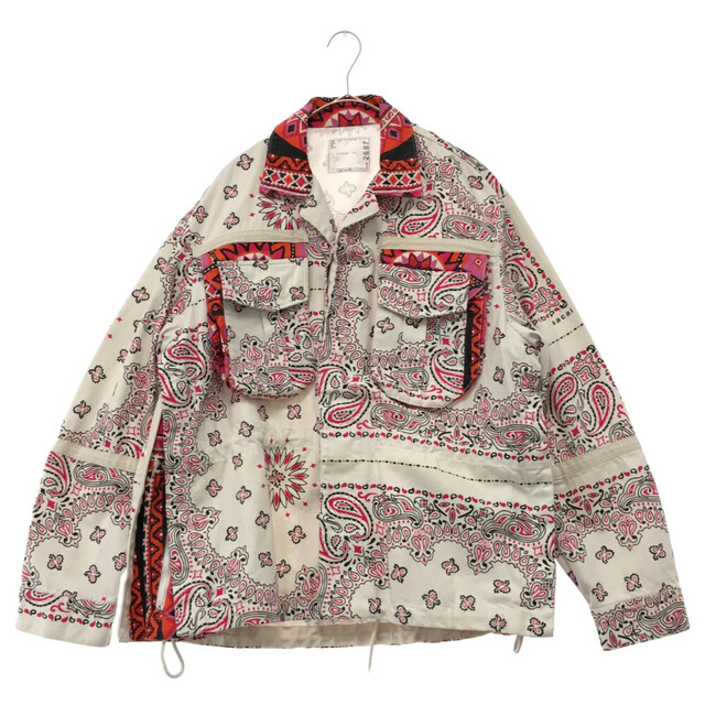 sacai 21ss バンダナシャツsize4 | gulatilaw.com