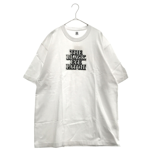 THE BLACK EYE PATCH ブラックアイパッチ 22SS OG LABEL TEE ラベルプリント 半袖Tシャツ ホワイト ホワイト BEPSS22TE41