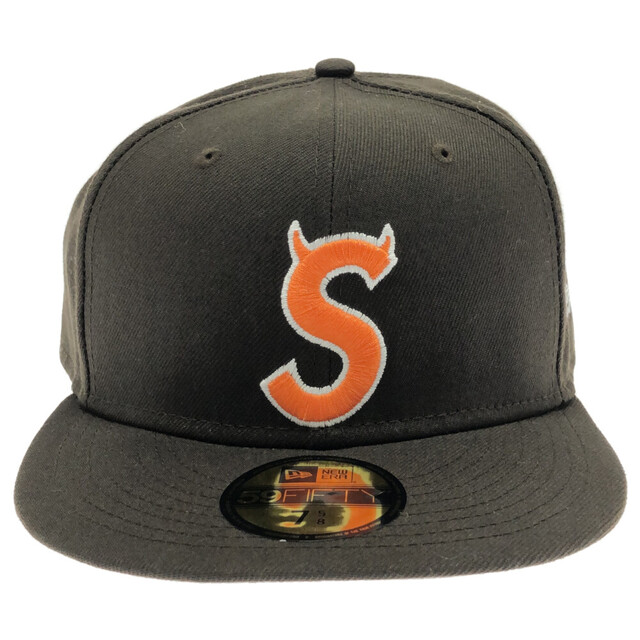 Supreme S Logo New Era グレー 22aw