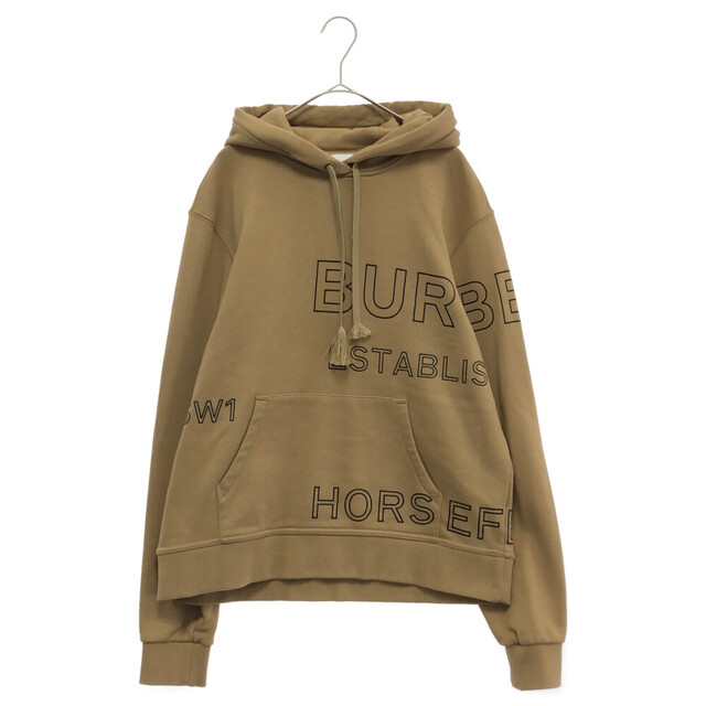 パーカー BURBERRY バーバリー HORSEFERRY PRINT OVERSIZE HOODIE
