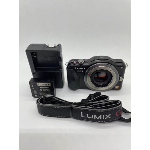 lumix GF5 動作確認済み　えんじ　パナソニックミラーレス