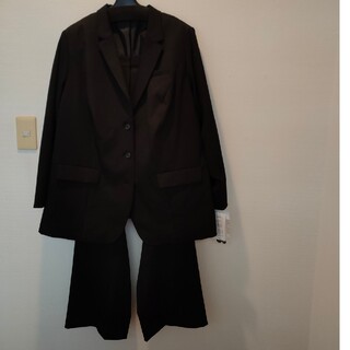 新品　フォーマル　30号　ブラック(スーツ)