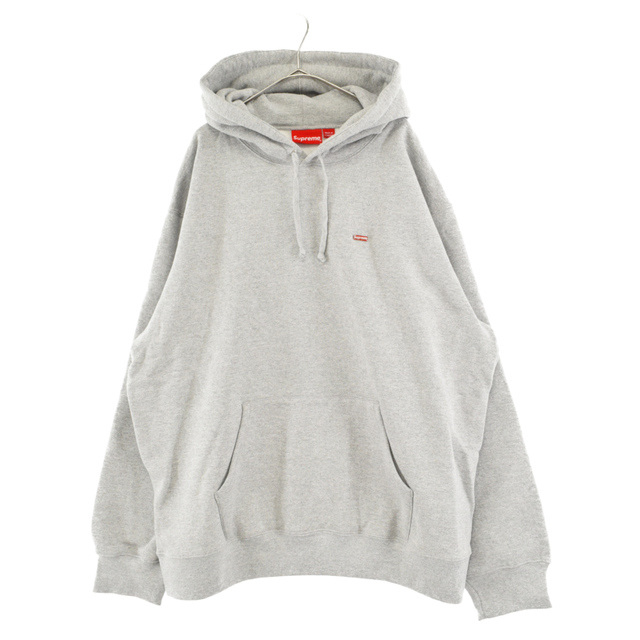 SUPREME シュプリーム 22SS Enamel Small Box Hooded Sweatshirt エナメル スモールボックス フーデッド スウェット パーカー グレー