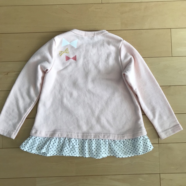 SHOO・LA・RUE(シューラルー)のSHOO LA RUE トレーナー　サイズ110 キッズ/ベビー/マタニティのキッズ服女の子用(90cm~)(Tシャツ/カットソー)の商品写真