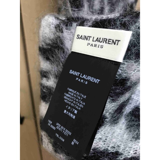 国内正規 Saint Laurent サンローラン ベイビーキャット  マフラー 1