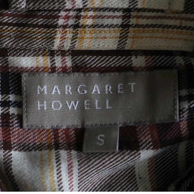 MARGARET HOWELL(マーガレットハウエル)の【MARGARET HOWELL】長袖シャツ　チェック　ポケット　日本製★ メンズのトップス(シャツ)の商品写真