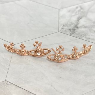 ヴィヴィアンウエストウッド(Vivienne Westwood)のヴィヴィアン　キャンディピアス　ピンクゴールド(ピアス)