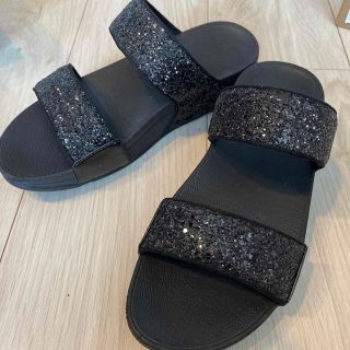 フィットフロップ(fitflop)のfitflop サンダル　黒(サンダル)