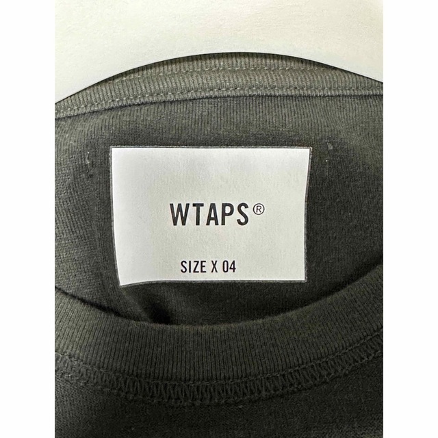 Tシャツ/カットソー(半袖/袖なし)WTAPS CROSS SS TEE COTTON サイズ04 XL ブラック