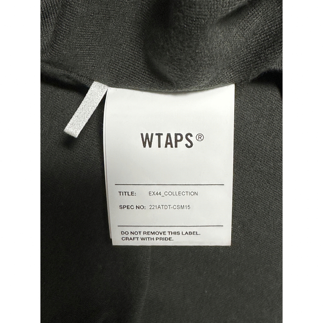 W)taps(ダブルタップス)のWTAPS CROSS SS TEE COTTON サイズ04 XL ブラック メンズのトップス(Tシャツ/カットソー(半袖/袖なし))の商品写真