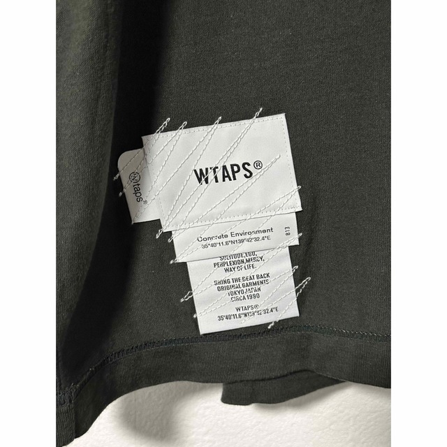 Tシャツ/カットソー(半袖/袖なし)WTAPS CROSS SS TEE COTTON サイズ04 XL ブラック
