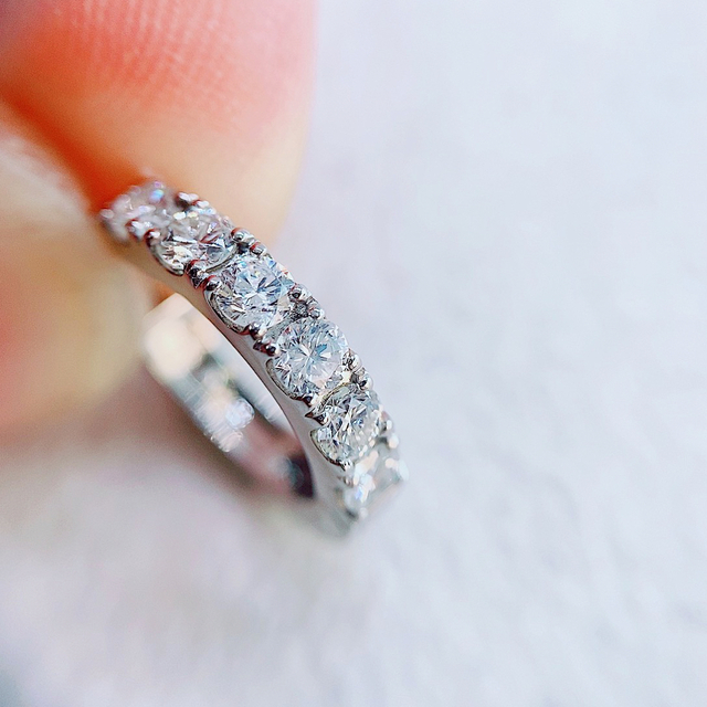 ※即決価格★1.00ct★✨ダイヤモンドプラチナフープピアスイヤリング