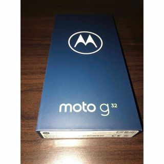 モトローラ(Motorola)の【新品未使用】MOTOROLA スマートフォン moto g32 ミネラルグレイ(スマートフォン本体)