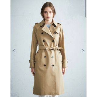 アクアスキュータム(AQUA SCUTUM)のアクアスキュータム　BASIC TRENCH COAT LONG ベージュ 8(トレンチコート)