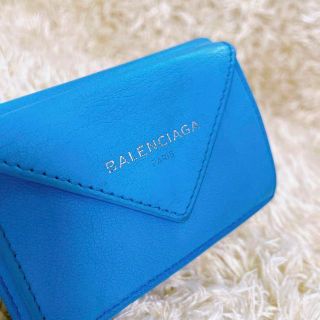 Balenciaga - 大人気✨ BALENCIAGA 三つ折財布 ペーパーミニウォレット