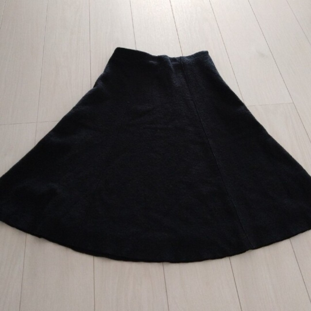 SCOT CLUB(スコットクラブ)のネイビー スカート ASHY ROVE レディースのスカート(ひざ丈スカート)の商品写真