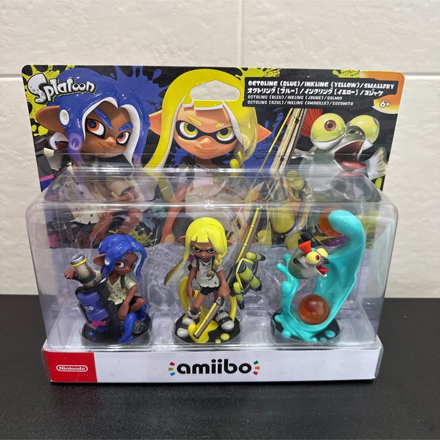 任天堂　amiibo スプラトゥーン3 コジャケ　ブルー　イエロー