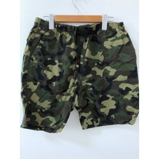 グラミチ(GRAMICCI)のGRAMICCI（グラミチ）GUP-19S044　SHELL PACKABLE SHORTS　カモフラ　ショーツ　【中古】【007】(ショートパンツ)