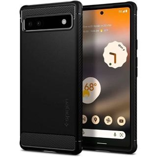 アンドロイド(ANDROID)のSpigen Pixel6a ケース TPU ソフトケース 米軍MIL規格取得(Androidケース)