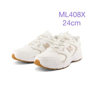 ニューバランス(New Balance)の新品★未使用★ML408★24cm★ホワイトゴールド★ニューバランス(スニーカー)