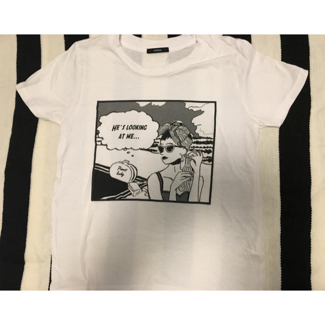 EMODA(エモダ)のエモダ Tシャツ2点セット レディースのトップス(Tシャツ(半袖/袖なし))の商品写真