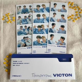 ビクトン(victon)のVICTON韓国ファンクラブ3期 4カットフォト3枚セット(アイドルグッズ)