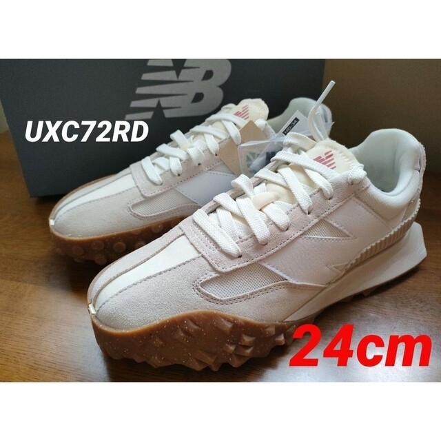 ④希少❤【新品未使用】ニューバランス UXC72RD 24.5cm WHITE-