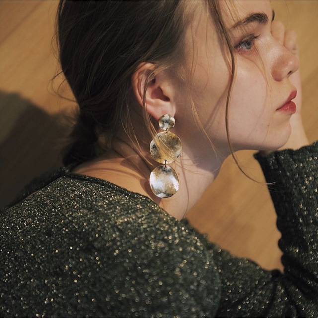MEER Three pierce earrings