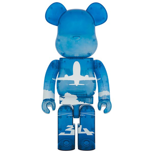 BE@RBRICK for ANA ANAブルースカイ 1000％ エンタメ/ホビーのフィギュア(その他)の商品写真