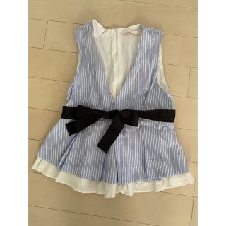 ザラ(ZARA)のZARA ノースリーブ(シャツ/ブラウス(半袖/袖なし))