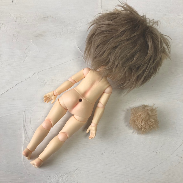 カスタムモンストドール　クマくん　素体のみ　　  ドール ハンドメイドのぬいぐるみ/人形(人形)の商品写真