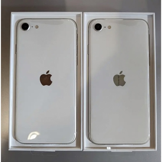 Apple - 2台セット!iPhone SE 第3世代 64GB スターライトの通販 by