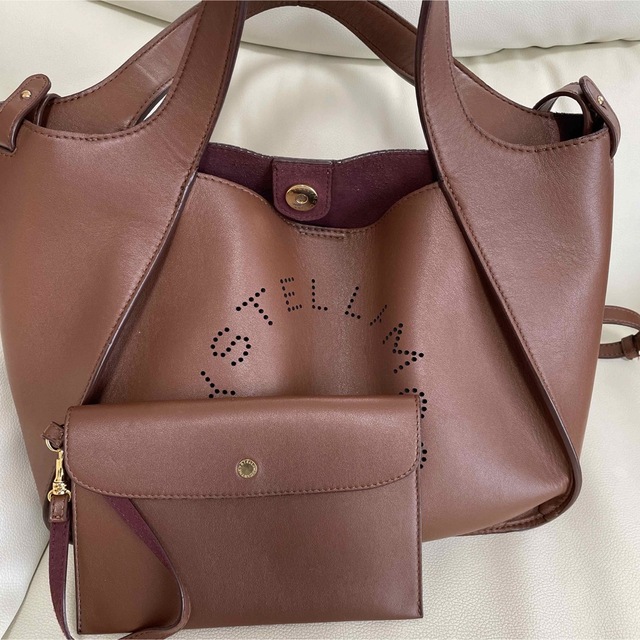 Stella McCartney(ステラマッカートニー)のステラマッカートニー　ショルダーバッグ　ブラウン レディースのバッグ(ショルダーバッグ)の商品写真