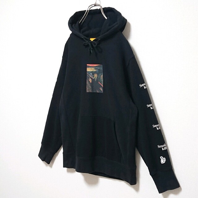 FR2 - 【完売品 入手困難】FR2 ムンクの叫び Smoking Kills パーカーの