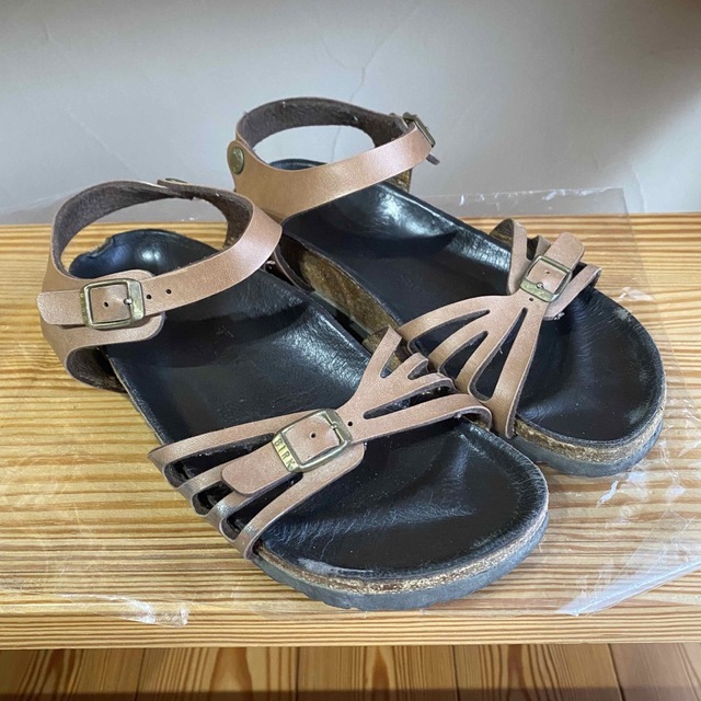 BIRKENSTOCK - 24cm ビルケンシュトック バリ bali ナチュラルブラウン