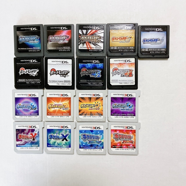 DS 3DS ソフト ポケモン 17点 まとめ売り 動作確認済 使い勝手の良い