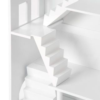 ハウス 本棚 知育 木製 おもちゃ収納 ままごとドール 手作り ワイド