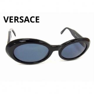 ひし型 ☆ VERSACE/ヴェルサーチ 名作2連メデューサロゴ スタッズ