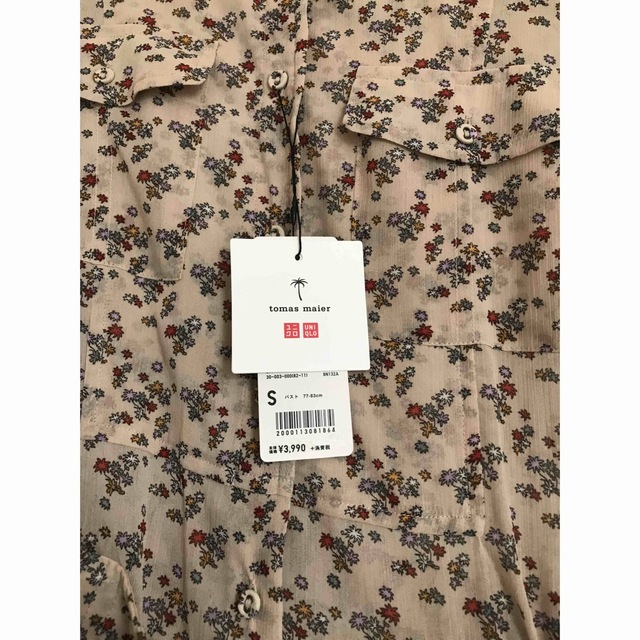 UNIQLO(ユニクロ)の新品　ユニクロ　tomas mayer ワンピース　サイズS レディースのワンピース(ロングワンピース/マキシワンピース)の商品写真