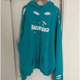 バレンシアガ(Balenciaga)のバレンシアガ　デストロイ　パーカー(パーカー)