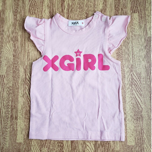 X-girl Stages(エックスガールステージス)のX-girl　Tシャツセット キッズ/ベビー/マタニティのキッズ服女の子用(90cm~)(Tシャツ/カットソー)の商品写真