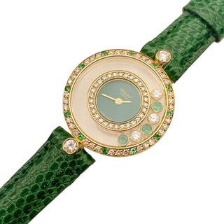 ショパール(Chopard)のショパール Chopard ハッピーダイヤモンド 腕時計 レディース【中古】(腕時計)