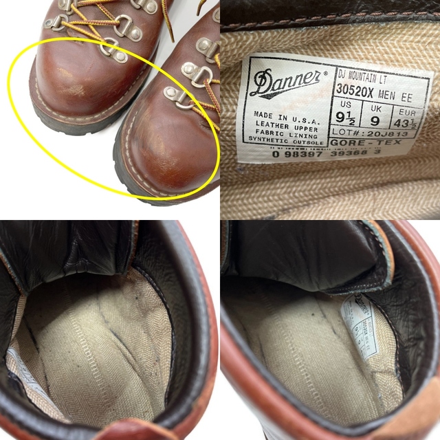 ◇◇Danner ダナー マウンテンライト ブーツ US9 1/2 中敷きなし GORE ...