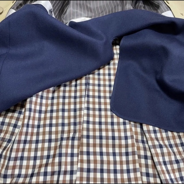 美品Aquascutum アクアスキュータム トレンチコート ライナー付 6 最新