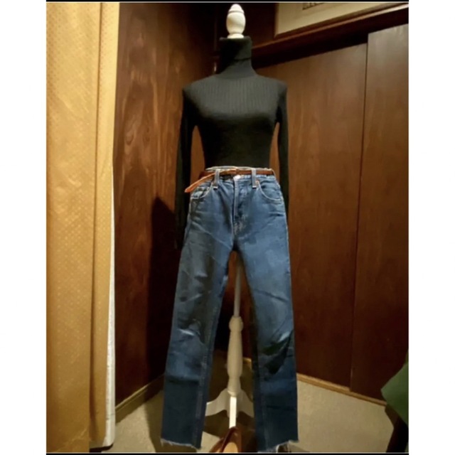 RE/DONE - RE/DONE ハイライズカットオフストレートデニムの通販 by