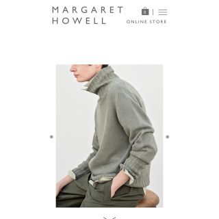 マーガレットハウエル(MARGARET HOWELL)のマーガレットハウエル　LINEN COTTON KNIT  新品未使用(ニット/セーター)