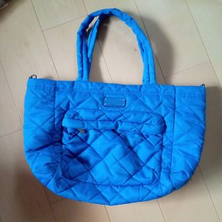 マークバイマークジェイコブス(MARC BY MARC JACOBS)のMARC BY MARC JACOBS バッグ　青(トートバッグ)