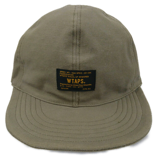 WTAPS ダブルタップス 17AW A-3 01 CAP CONY .SATIN キャップ オリーブ サイズフリー 正規品 / B3443