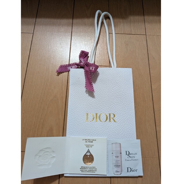 Dior(ディオール)の【Dior】 ディオール　サンプル&ショッパーセット コスメ/美容のコスメ/美容 その他(その他)の商品写真