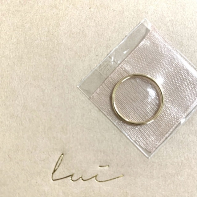 tiny ring #3 / lui jewelry ※R様専用ページ レディースのアクセサリー(リング(指輪))の商品写真